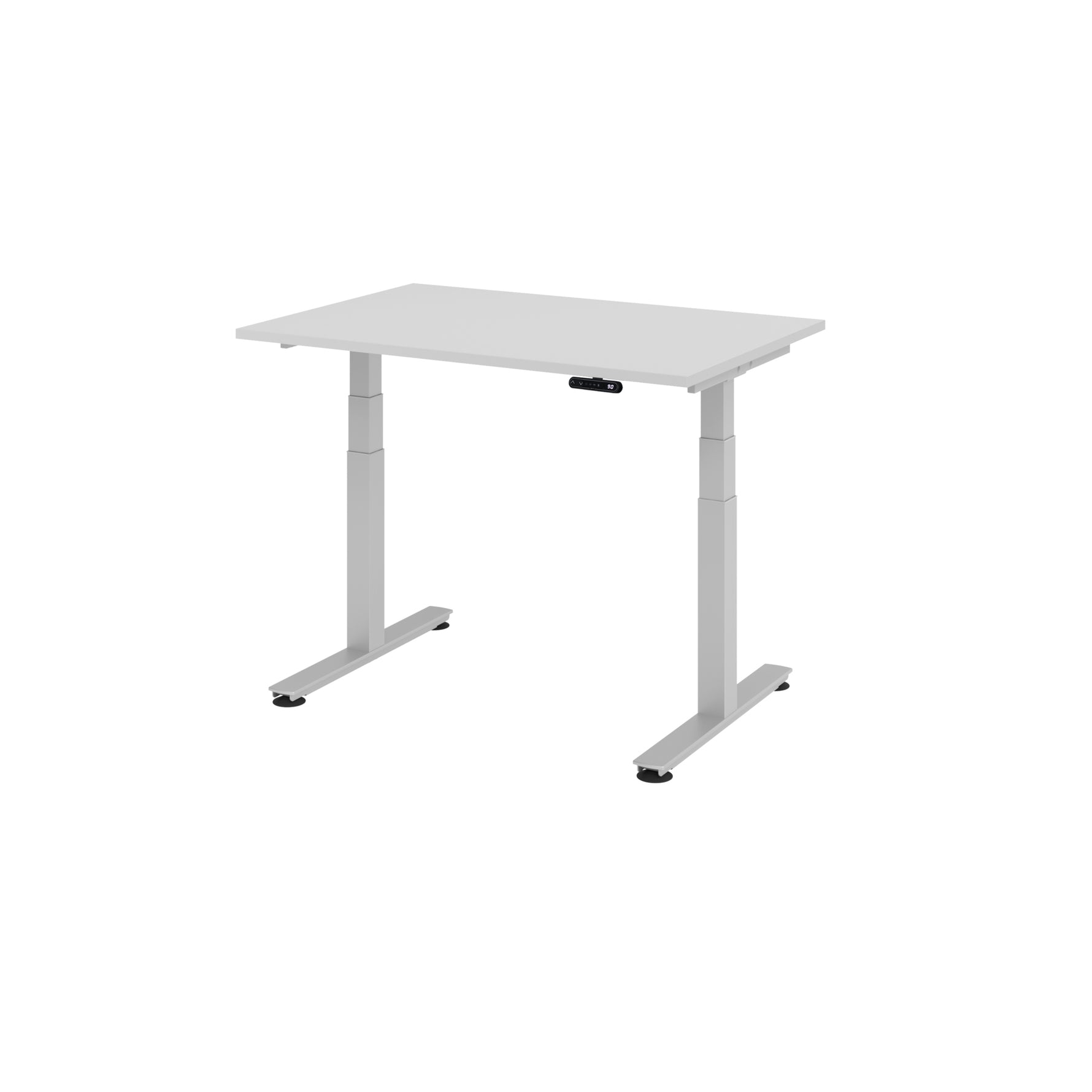 Hammerbacher Schreibtisch 1.200 x 630-1.270 x 800 mm (B x H x T) – Produktbild 6