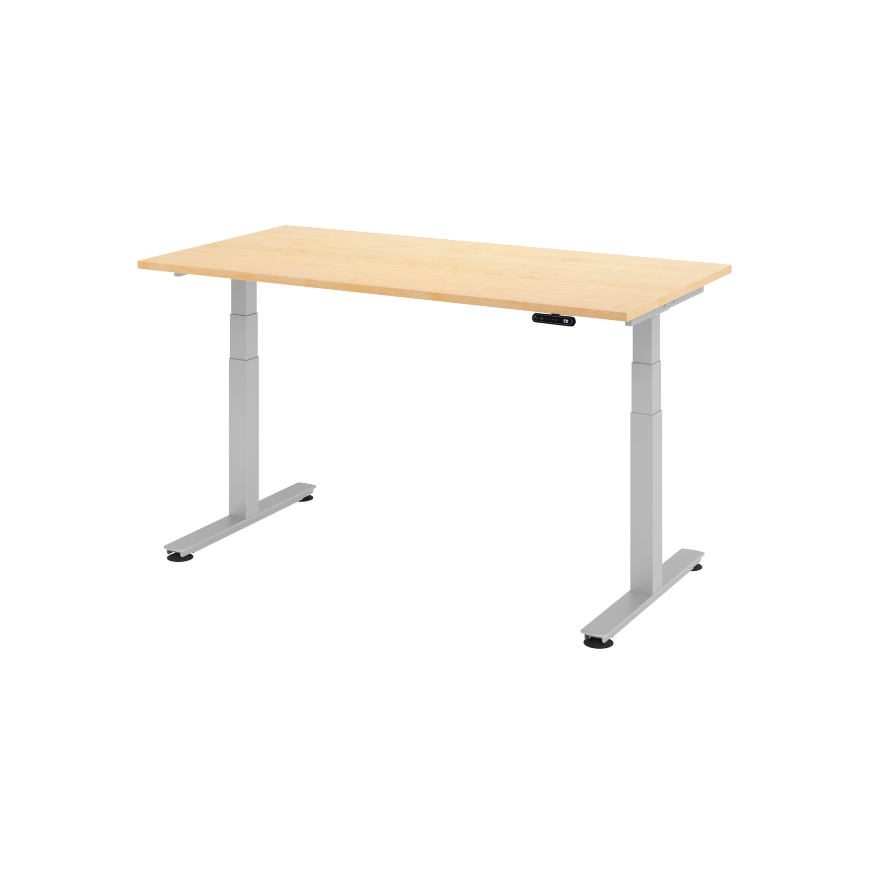 Hammerbacher Schreibtisch 1.600 x 630-1.270 x 800 mm (B x H x T) – Produktbild 5