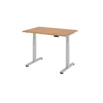 Hammerbacher Schreibtisch 1.200 x 630-1.270 x 800 mm (B x H x T) – Produktbild 4