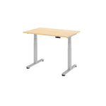 Hammerbacher Schreibtisch 1.200 x 630-1.270 x 800 mm (B x H x T) – Produktbild 5