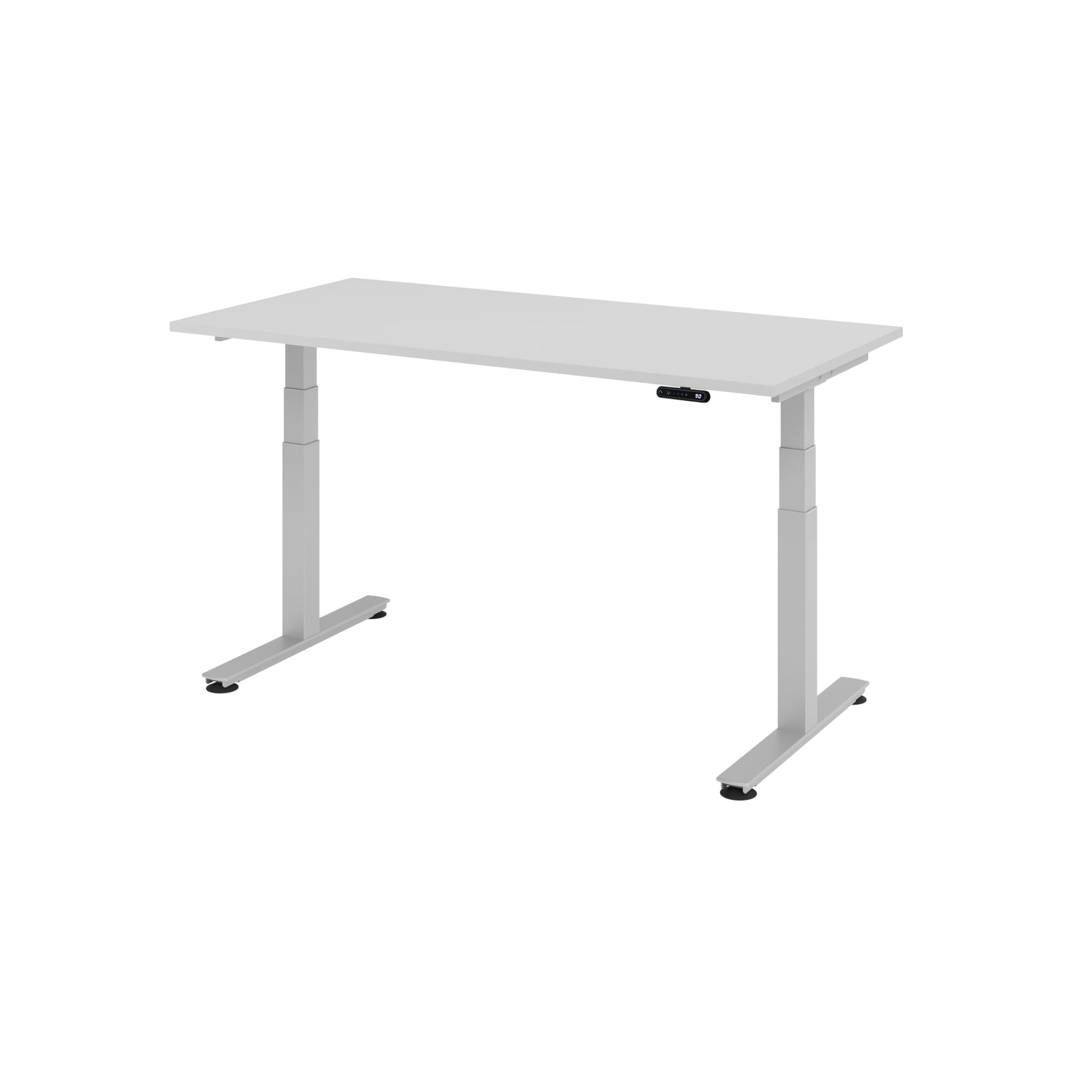 Hammerbacher Schreibtisch 1.600 x 630-1.270 x 800 mm (B x H x T) – Produktbild 6