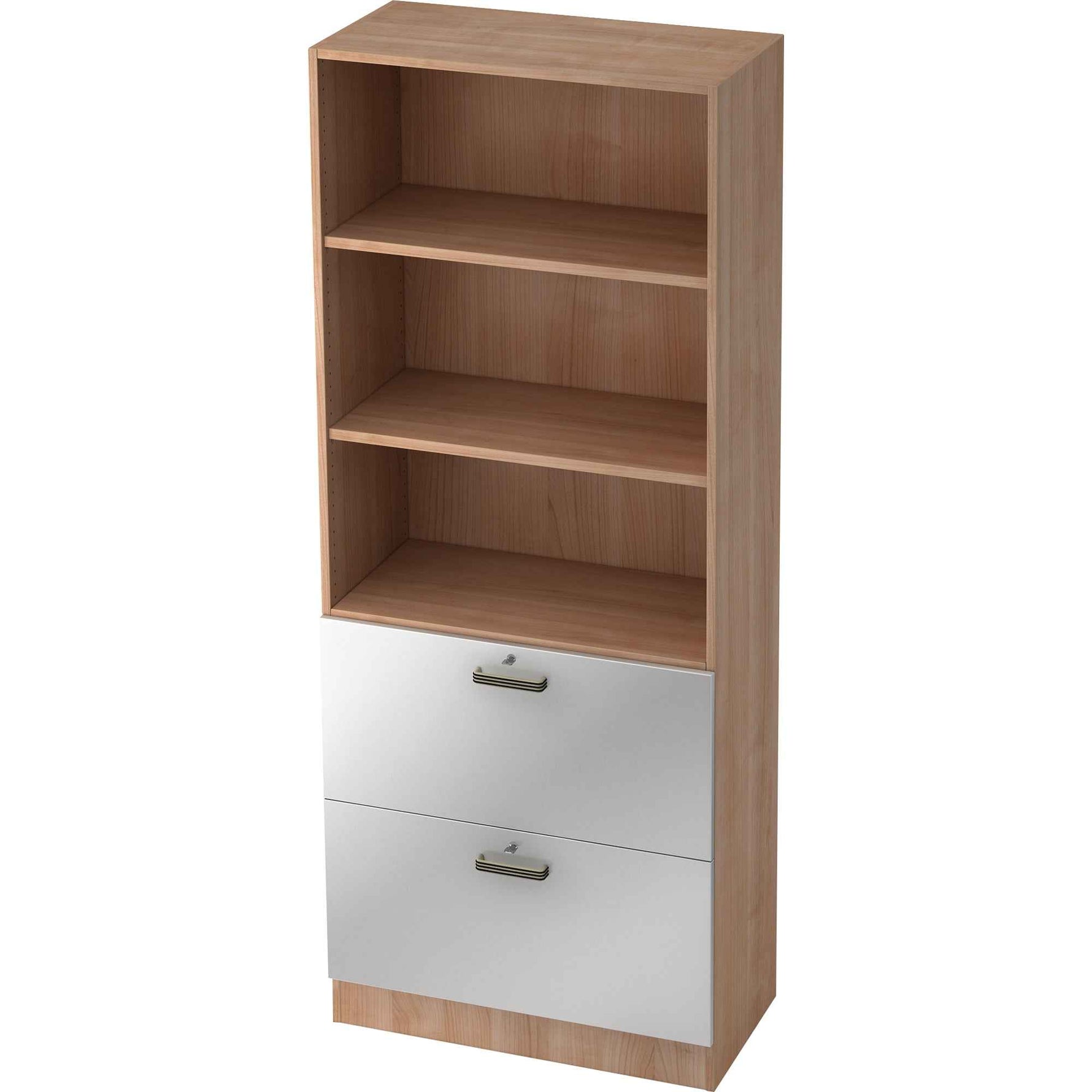 Hammerbacher Hängeregistraturschrank nussbaum