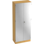Hammerbacher Garderobenschrank silber