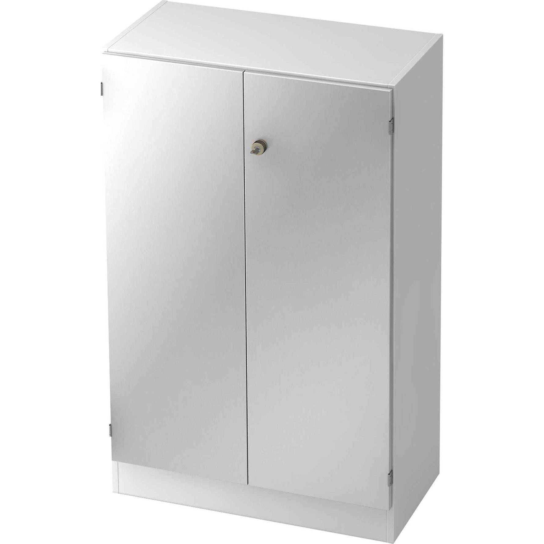 Hammerbacher Flügeltürenschrank weiß