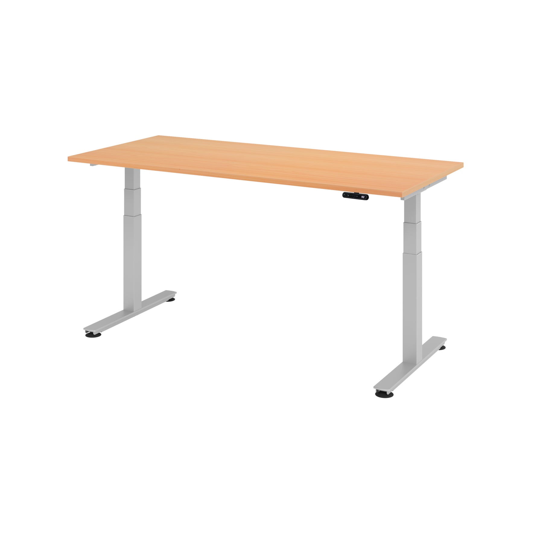 Hammerbacher Schreibtisch 1.800 x 630-1.270 x 800 mm (B x H x T) – Produktbild 5