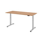 Hammerbacher Schreibtisch 1.800 x 630-1.270 x 800 mm (B x H x T) – Produktbild 6