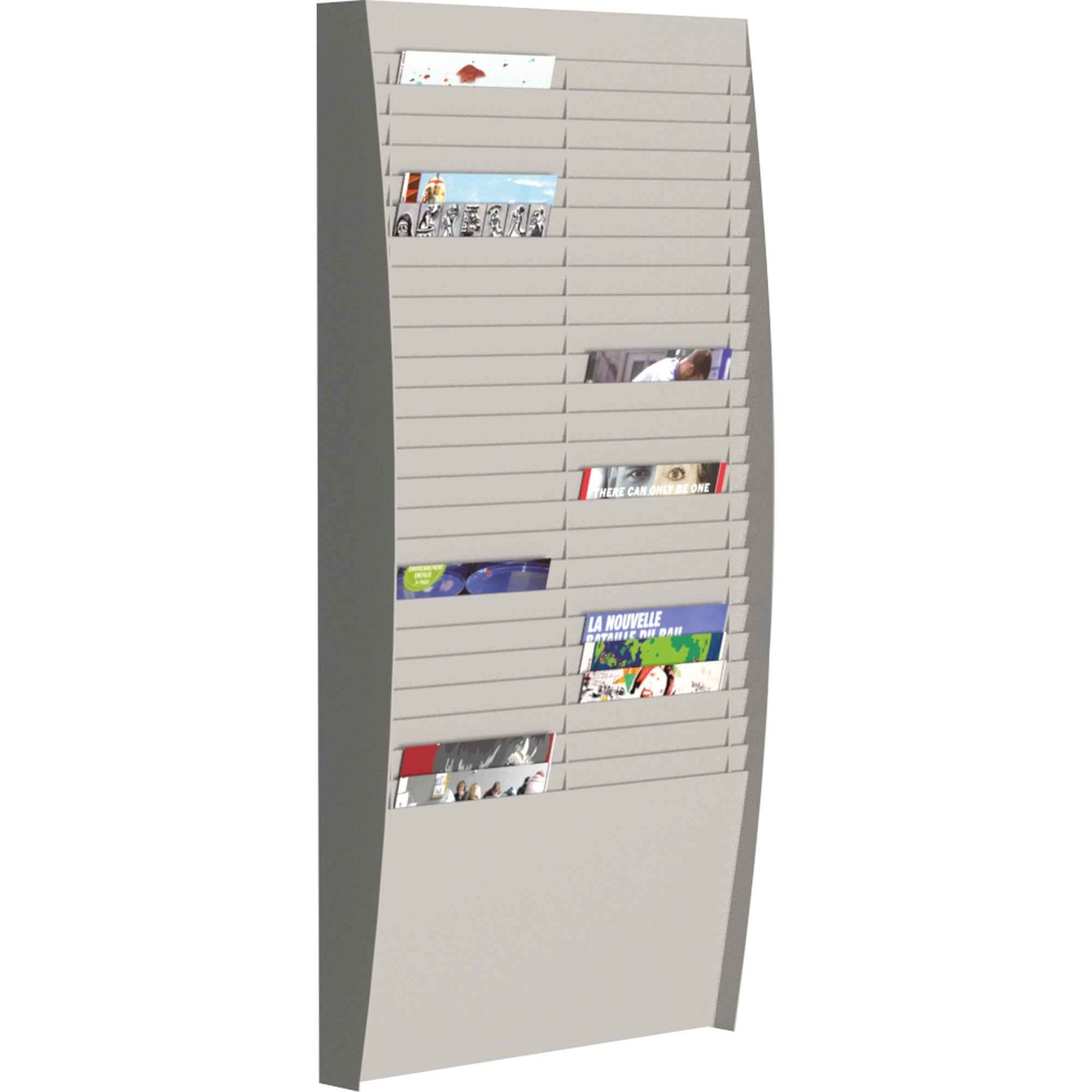 Paperflow Prospekthalter 54,4 x 112 x 12,9 cm (B x H x T)