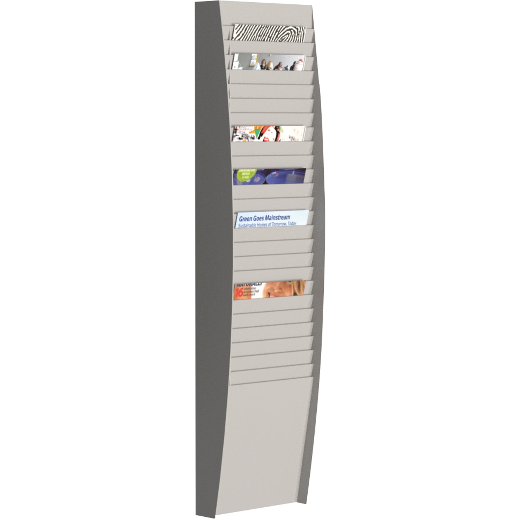 Paperflow Prospekthalter 27,3 x 112 x 12,9 cm (B x H x T) - Wiepa Bürofachpartner