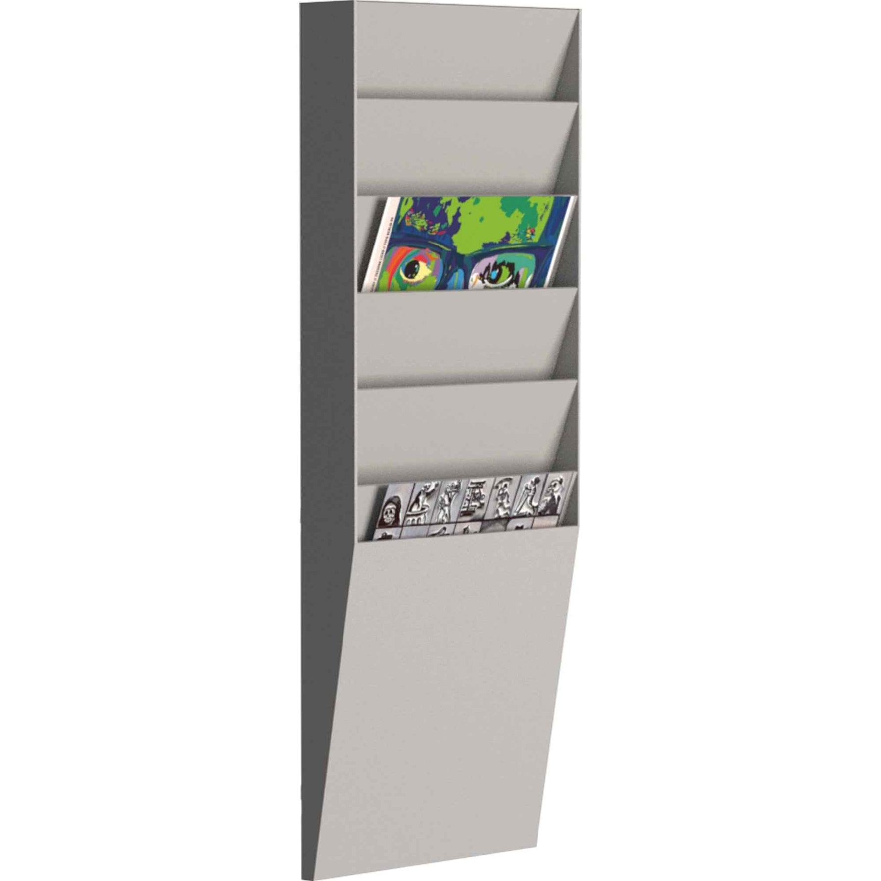 Paperflow Prospekthalter 23,6 x 71,2 x 8,3 cm (B x H x T)