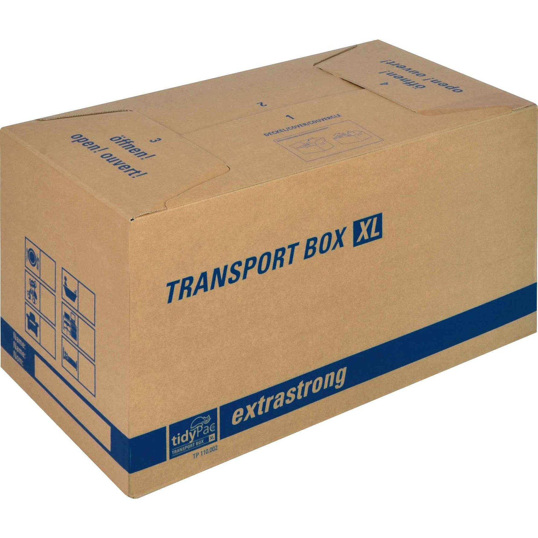 tidyPac® Umzugskarton Transportbox XL