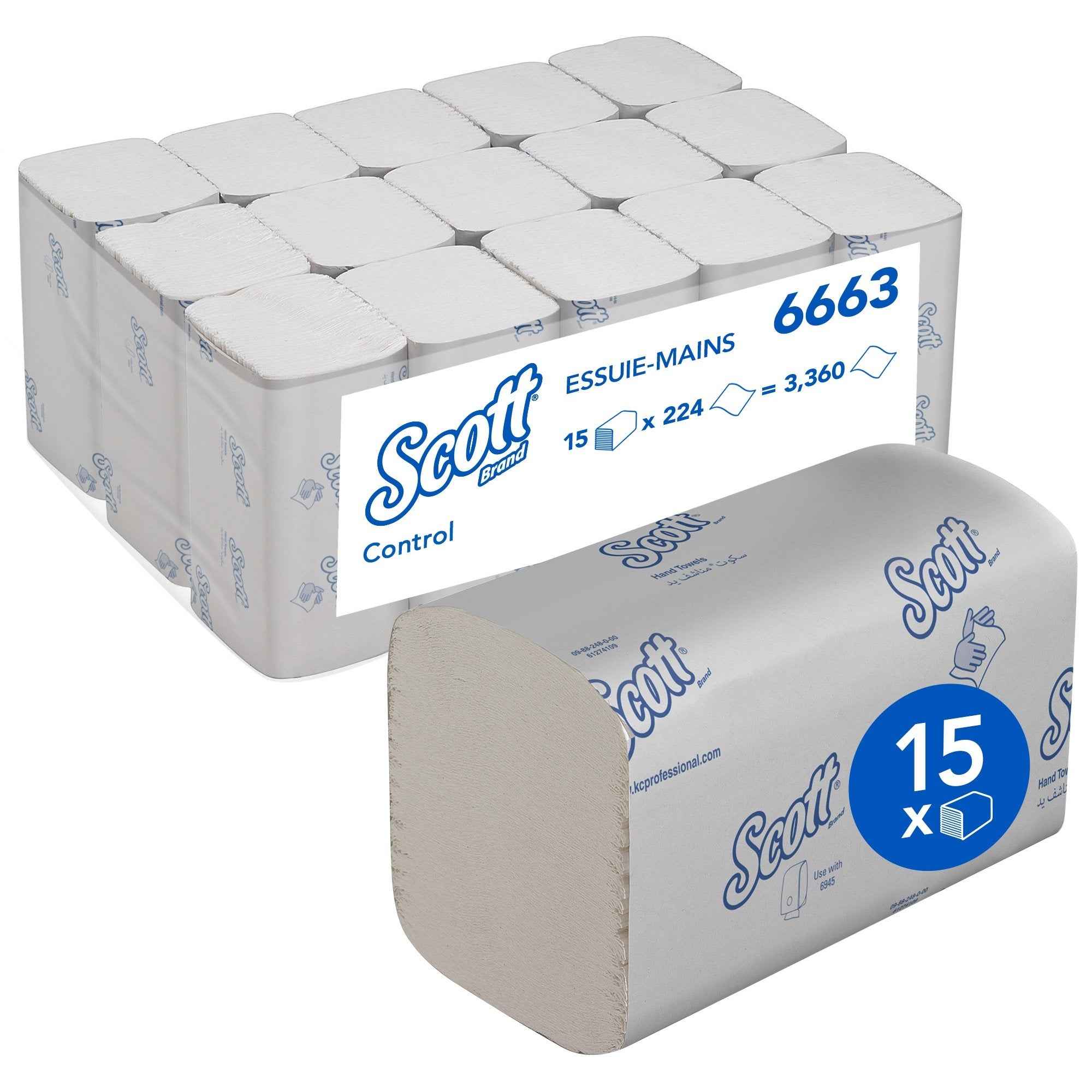 Scott® Papierhandtücher