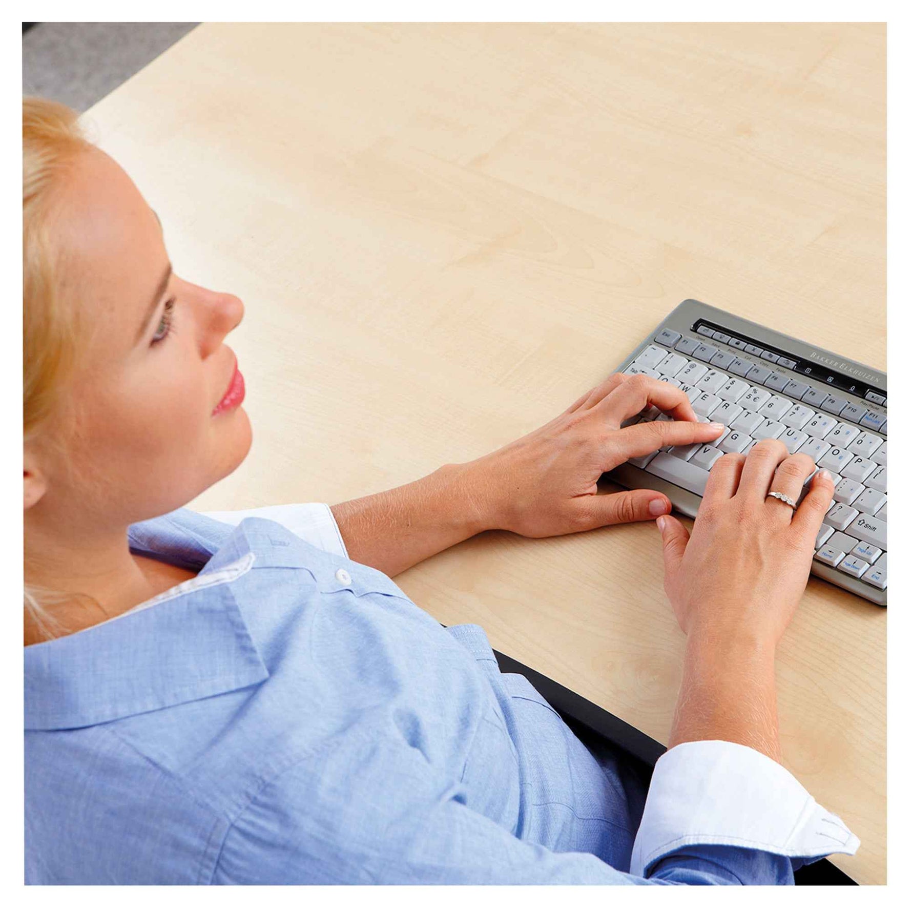 BakkerElkhuizen Tastatur S-Board 840 Design ergonomisch