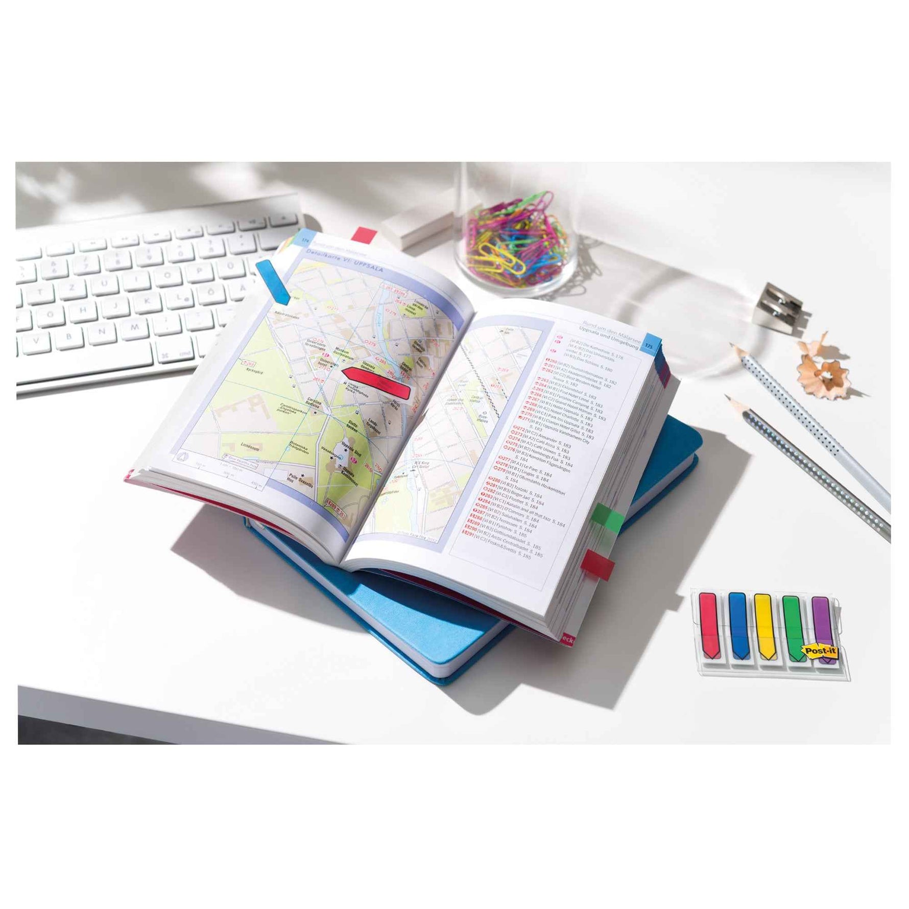 Post-it® Haftstreifen Index Pfeile 5 Block/Pack.