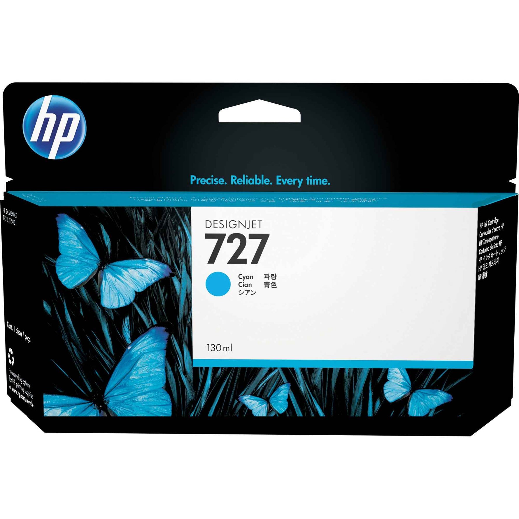 HP Tintenpatrone 727 cyan