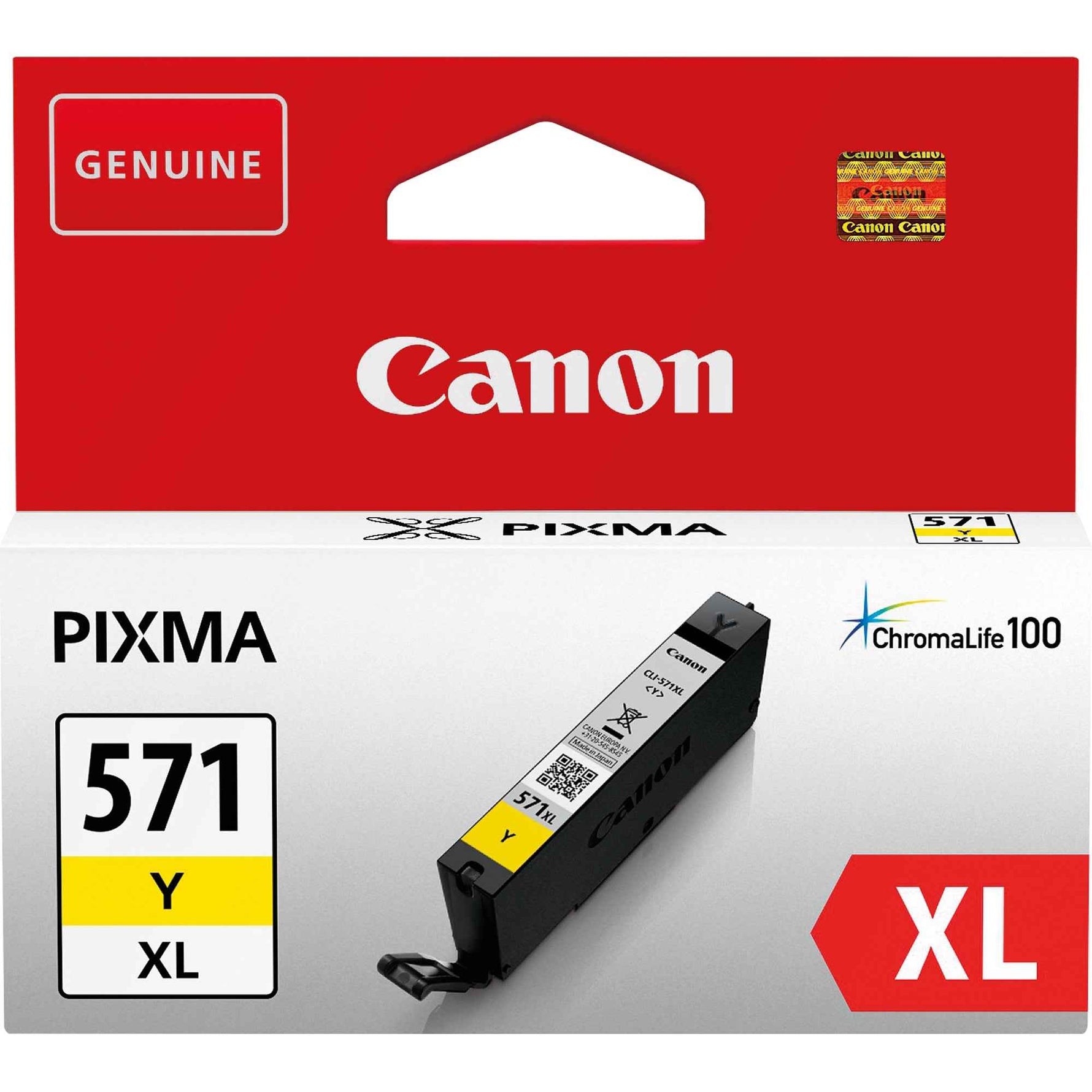 Canon Tintenpatrone CLI-571XL Y gelb
