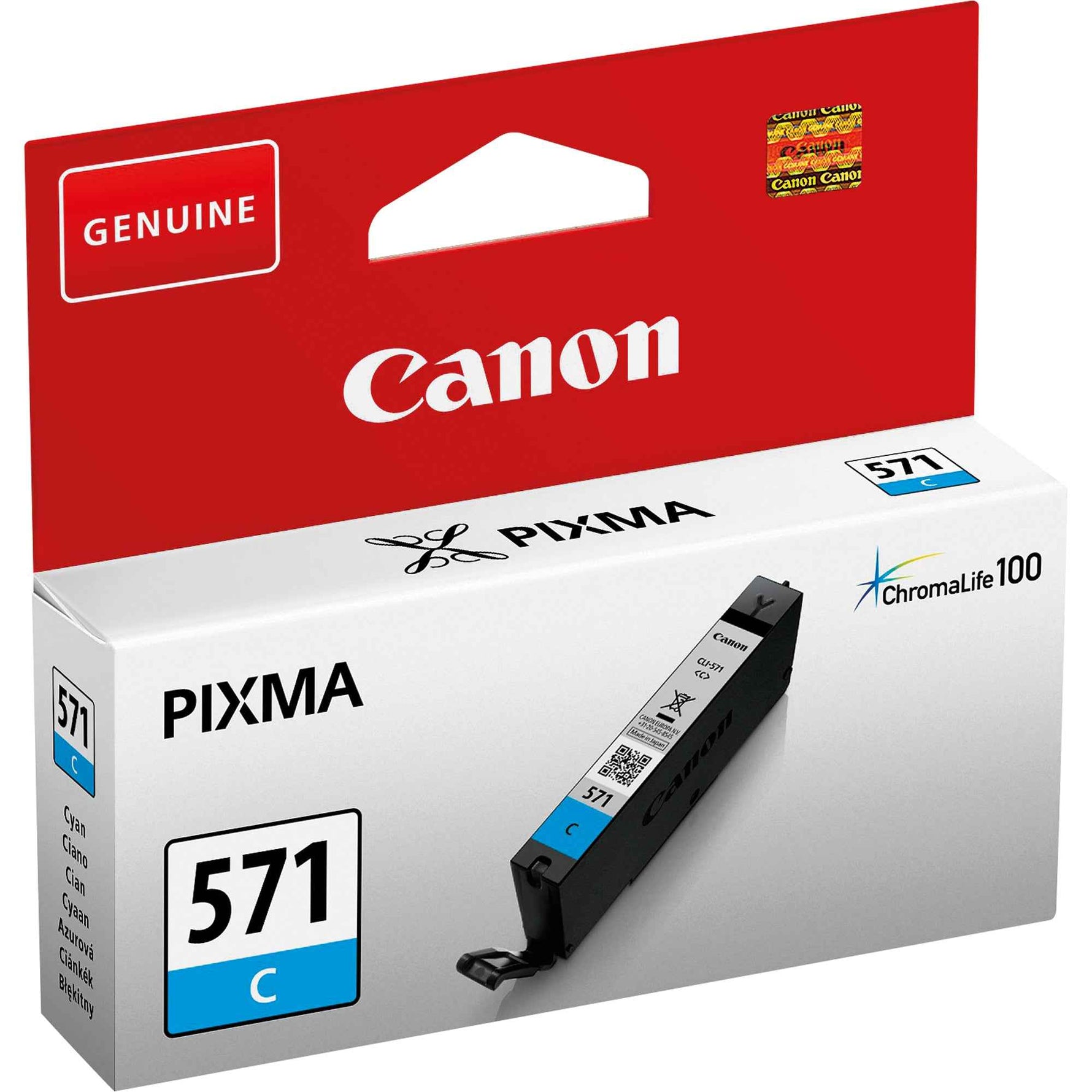 Canon Tintenpatrone CLI-571XL C cyan