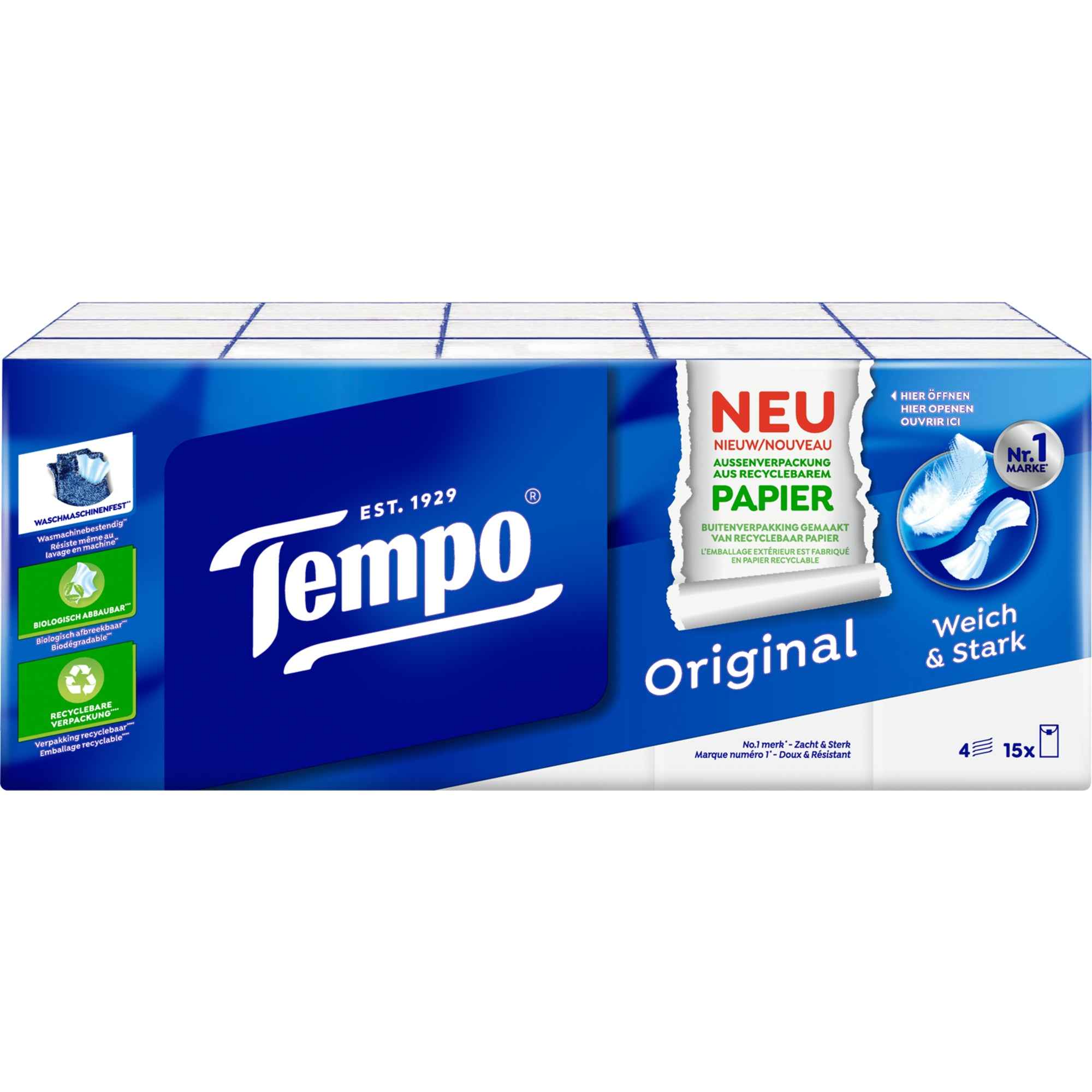 Tempo® Papiertaschentücher