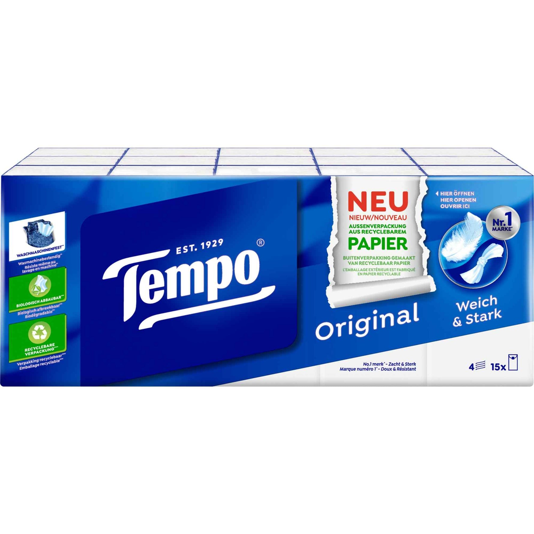 Tempo® Papiertaschentücher