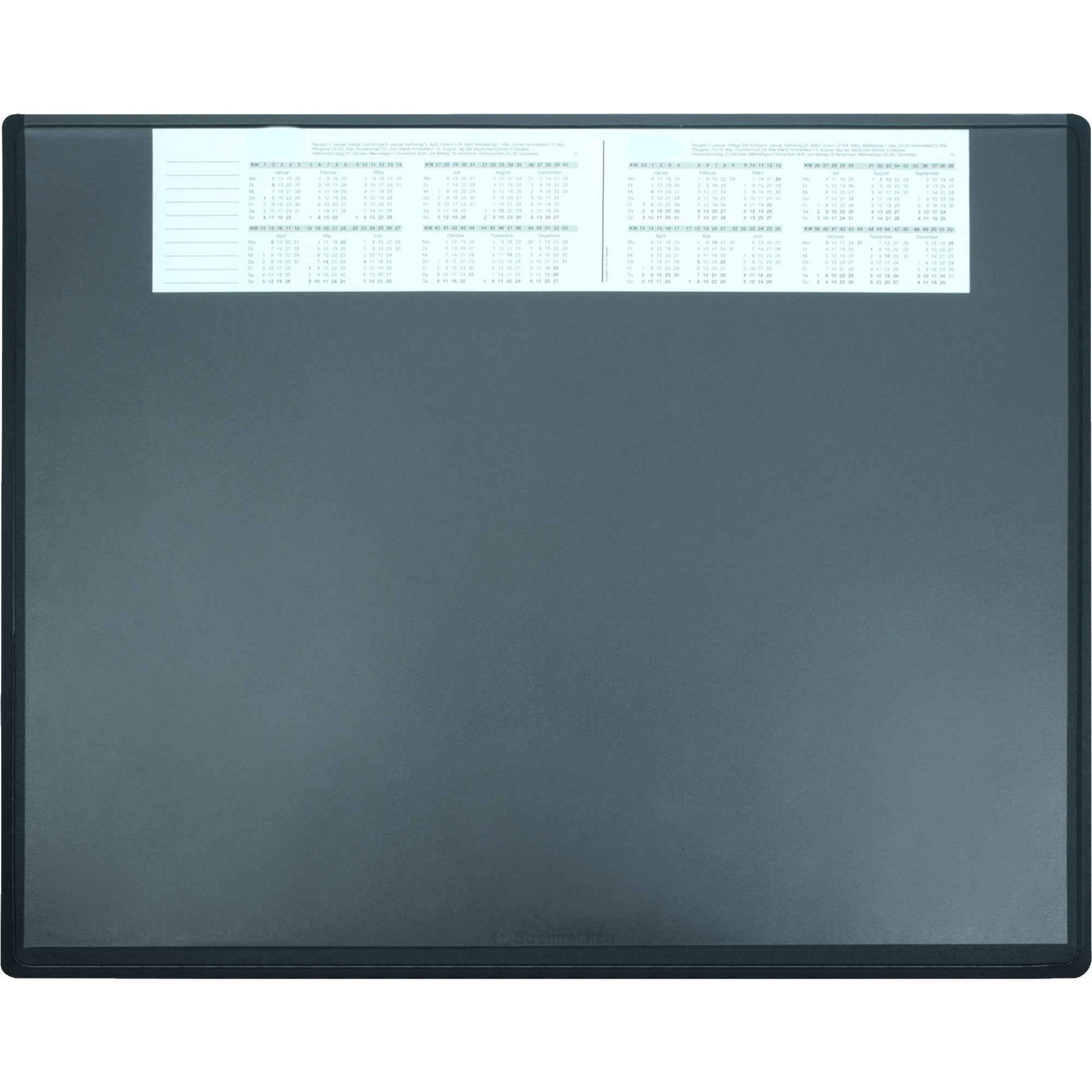 Soennecken Schreibunterlage 63 x 50 cm (B x H) mit Kalender