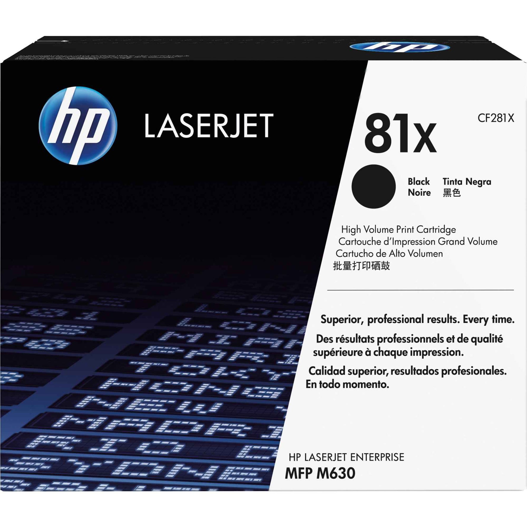 HP Toner 81X schwarz