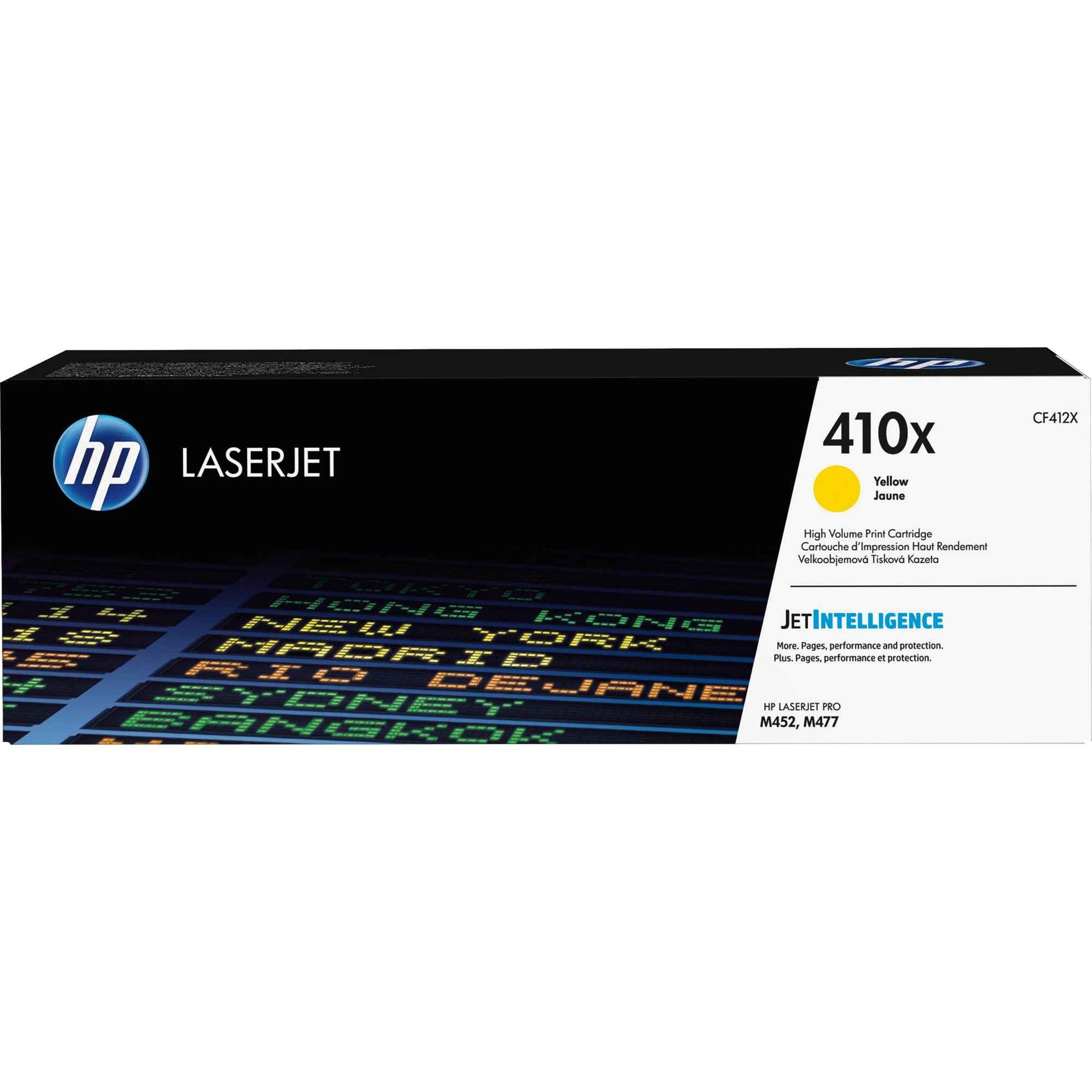 HP Toner 410X gelb