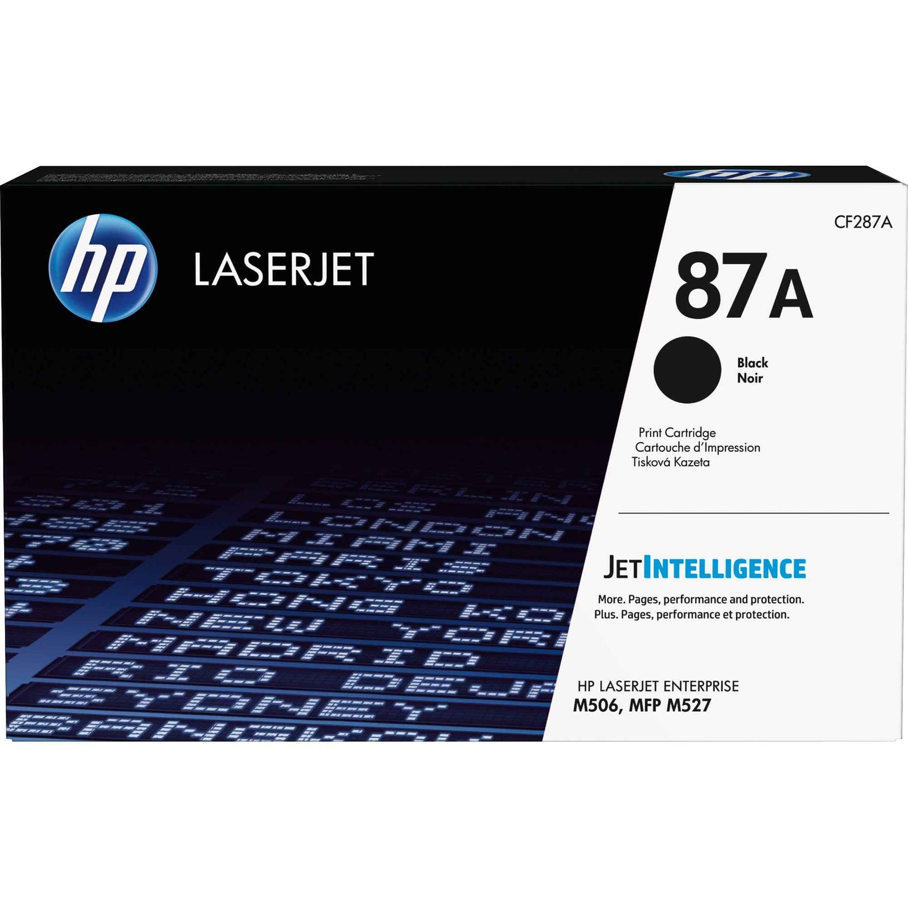 HP Toner schwarz 87A