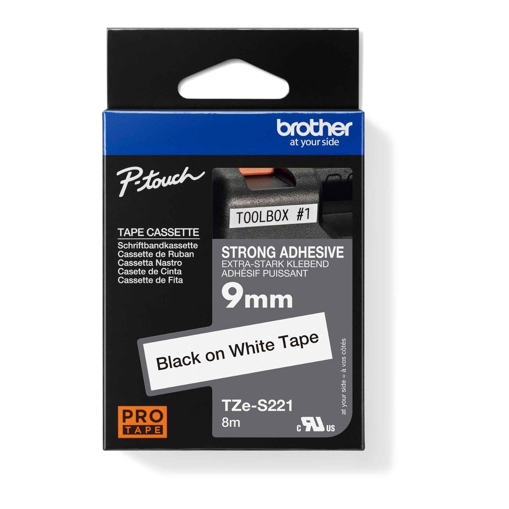 Brother Schriftbandkassette P-touch TZe-S221