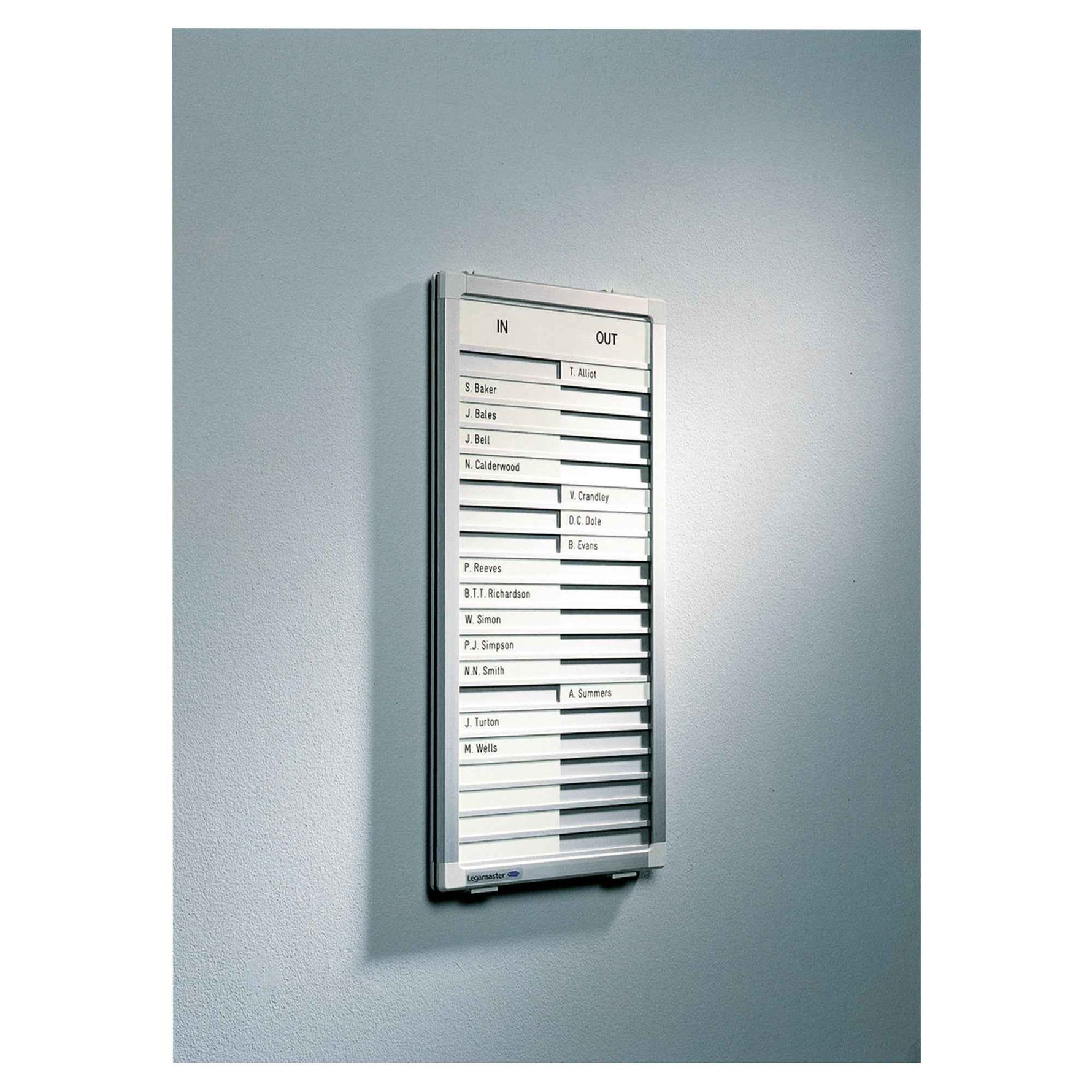 Legamaster An- und Abwesenheitstafel PROFESSIONAL 26 x 31 cm (B x H)