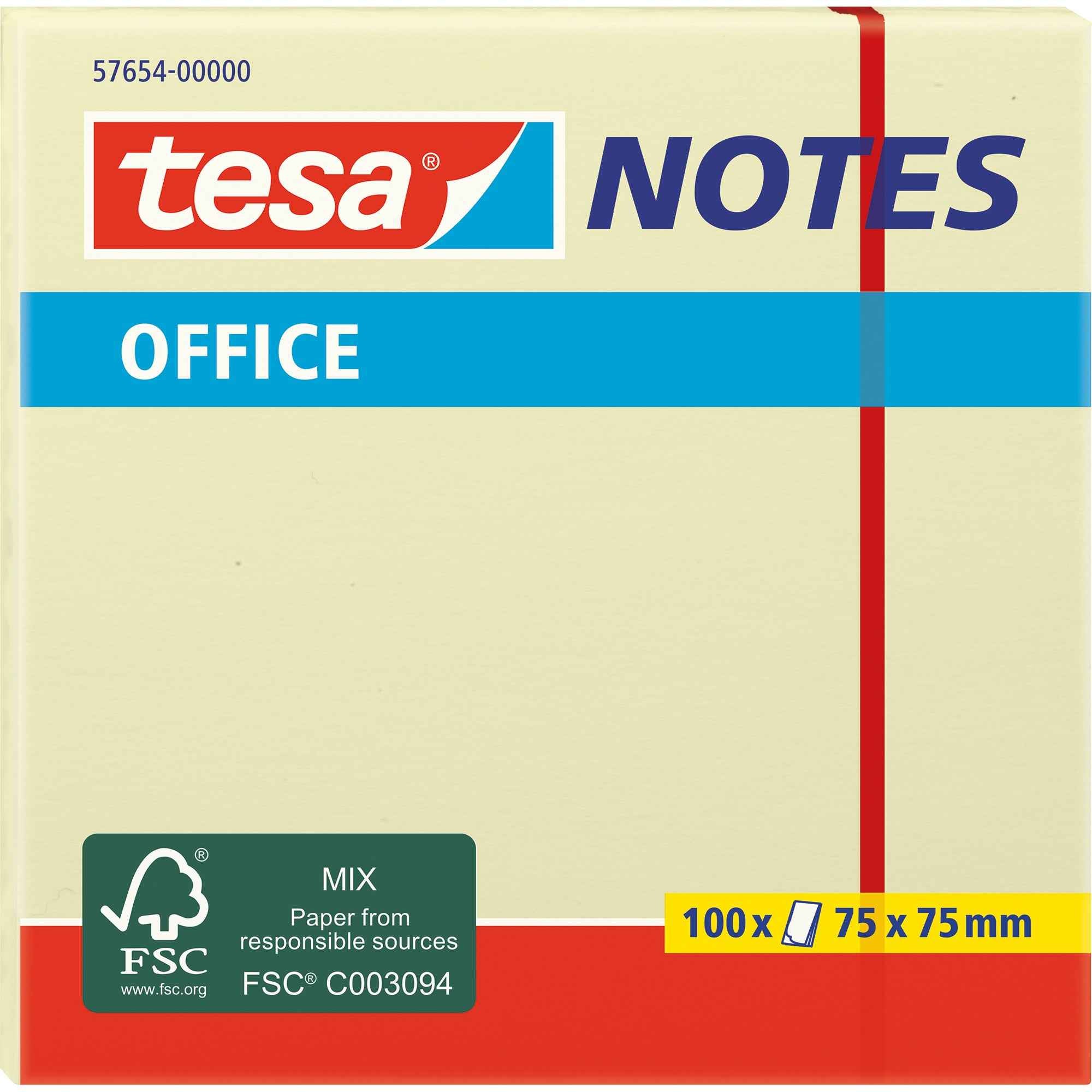 tesa® Haftnotiz Office Notes 65 g/m²