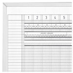 magnetoplan® Urlaubsübersicht undatiert 200 x 75 cm (B x H)