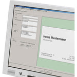 SIGEL Visitenkarte 225 g/m² ohne abgerundete Ecken 1.000 St./Pack.