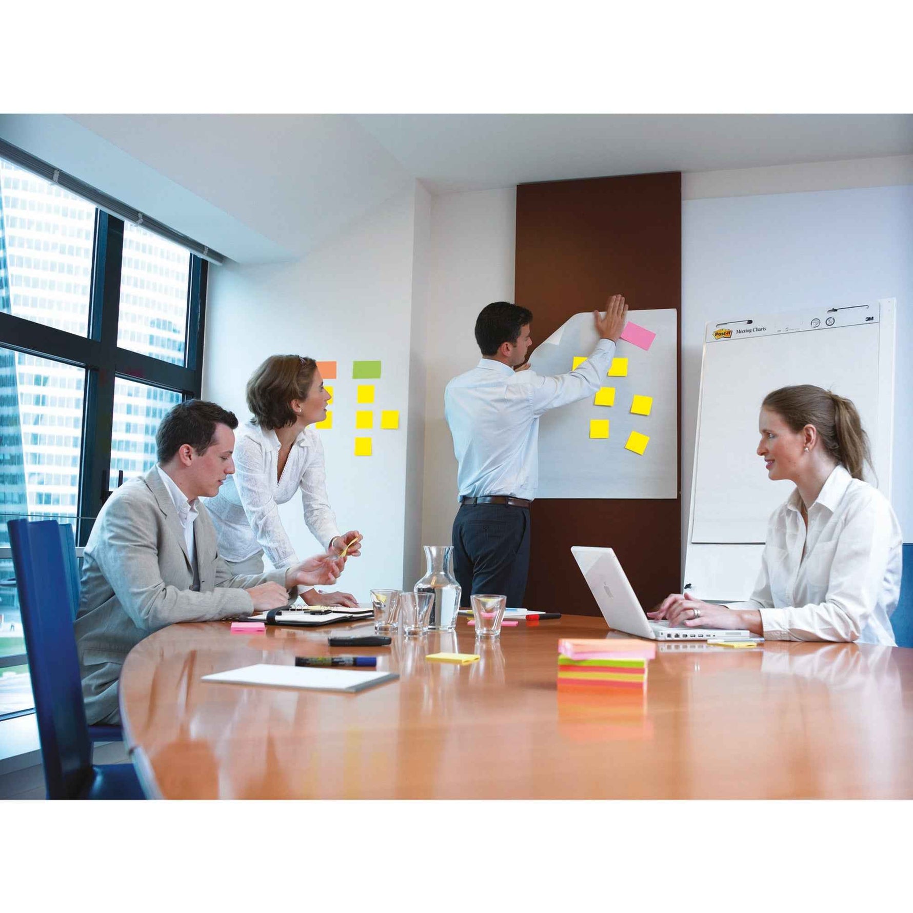 Post-it® Flipchartblock Super Sticky Meeting Chart