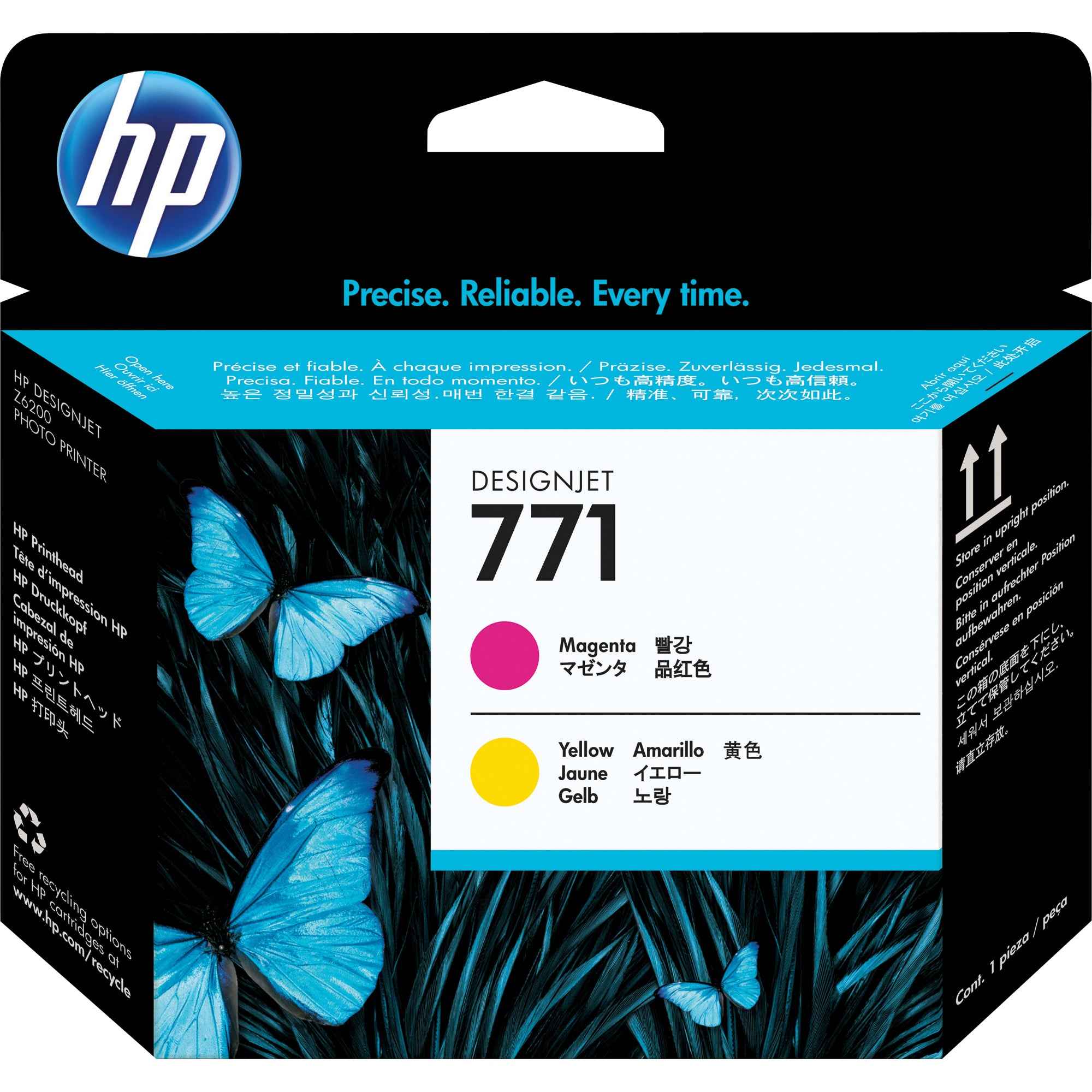 HP Druckkopf 771 magenta/gelb