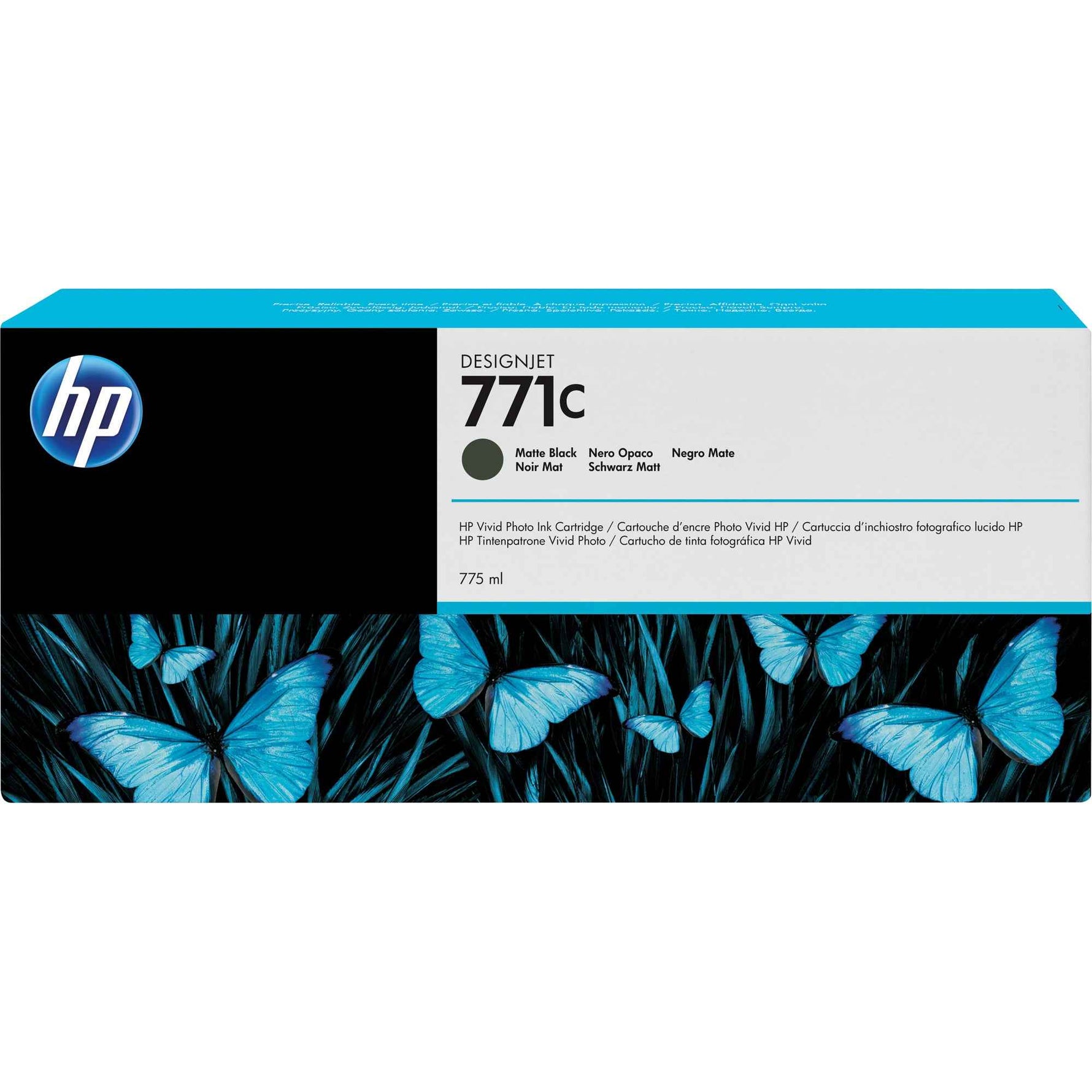HP Tintenpatrone 771C schwarz matt