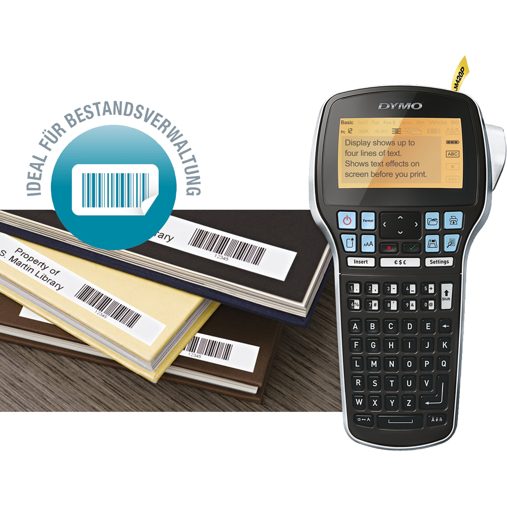 DYMO® Beschriftungsgerät LabelManager™ 420P - Wiepa Bürofachpartner