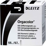 Leitz Buchstabensignal Orgacolor® schwarz