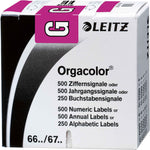 Leitz Buchstabensignal Orgacolor® violett