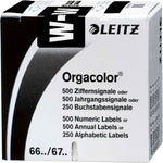 Leitz Buchstabensignal Orgacolor® schwarz