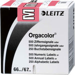 Leitz Buchstabensignal Orgacolor® rosa