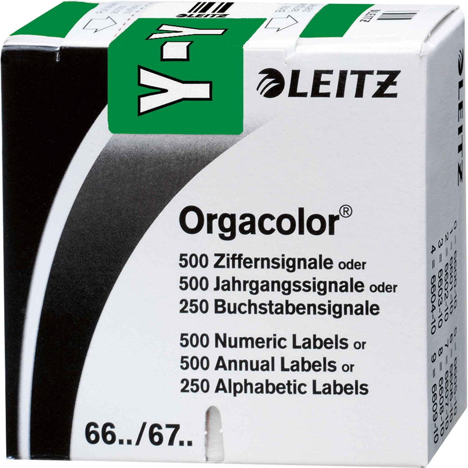 Leitz Buchstabensignal Orgacolor® dunkelgrün