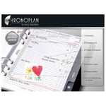 Chronoplan Einlage Kalender DIN A5 2026