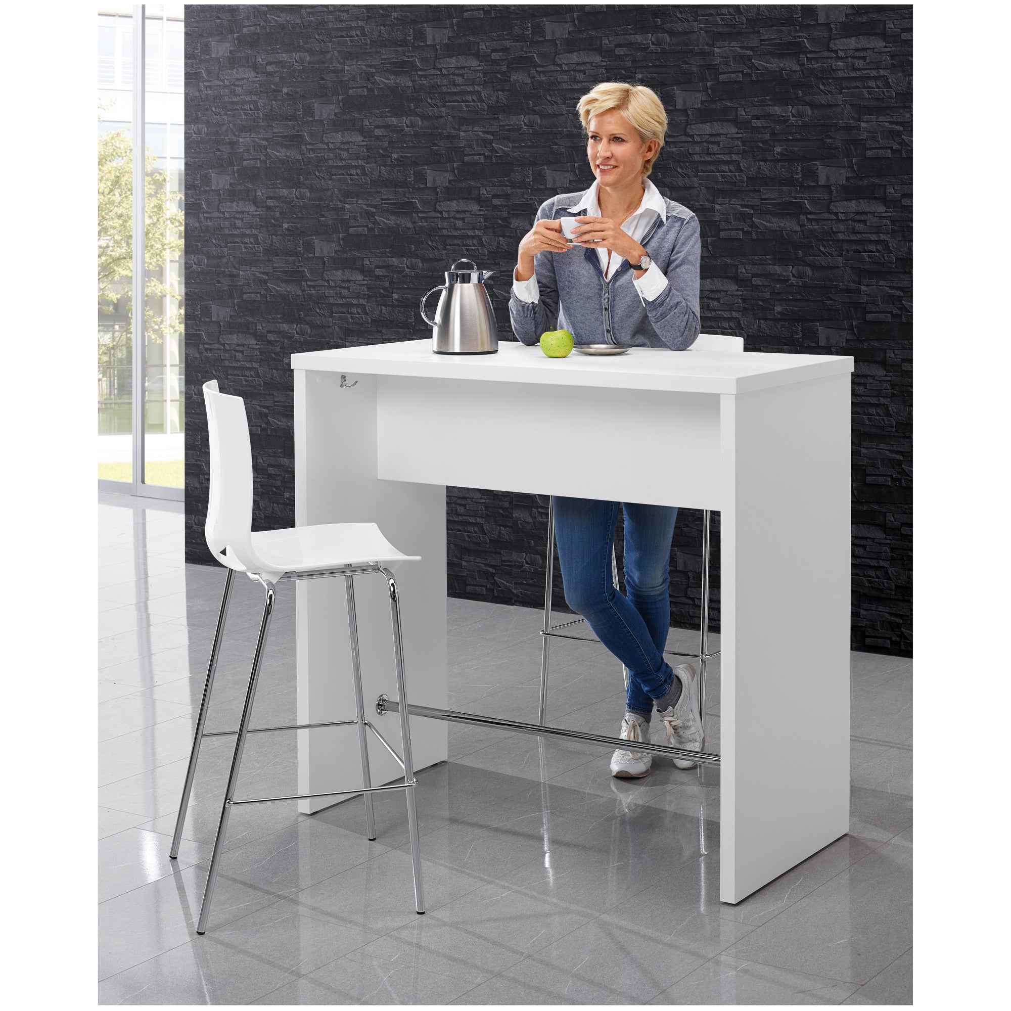 Stehtisch PREMIUM 1.200 x 1.130 x 600 mm (B x H x T)