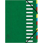 Exacompta Ordnungsmappe Harmonika® 12 Fächer