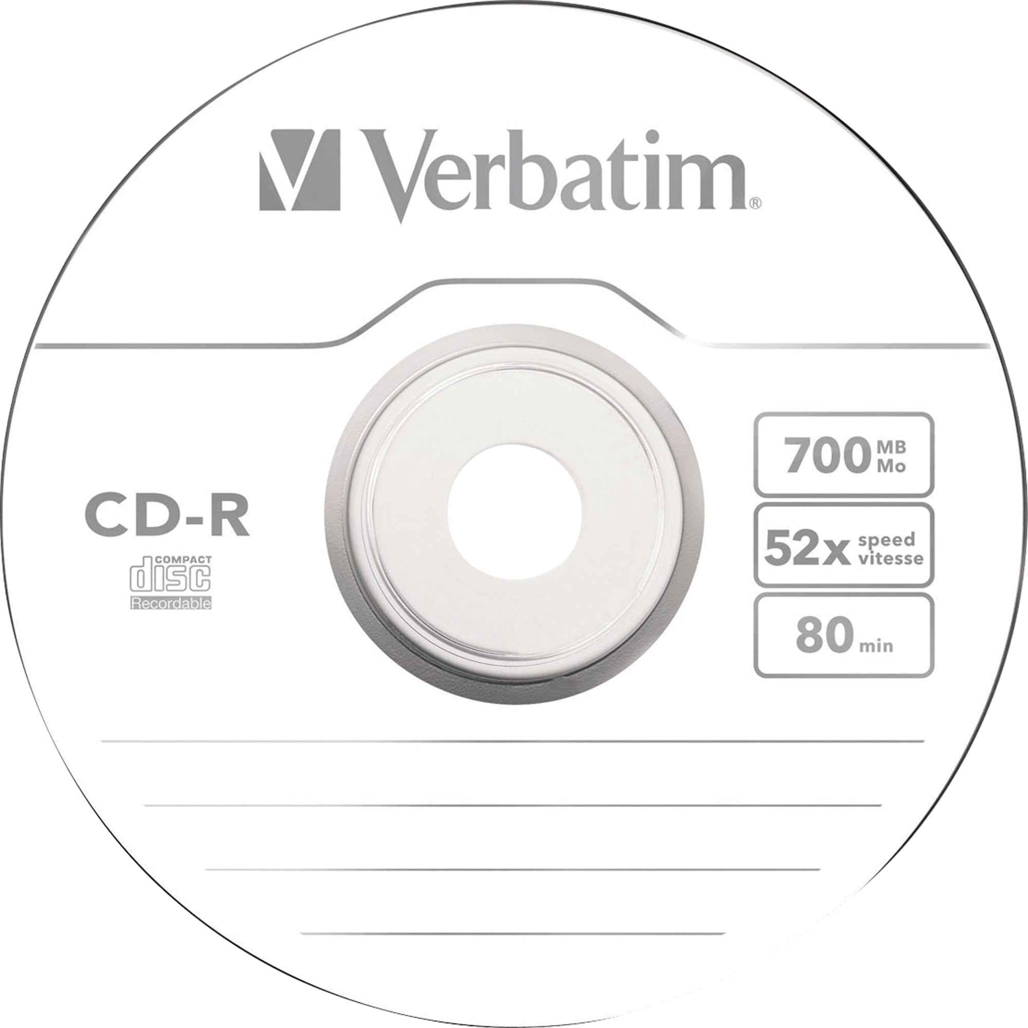 Verbatim CD-R Spindel 100 St./Pack.