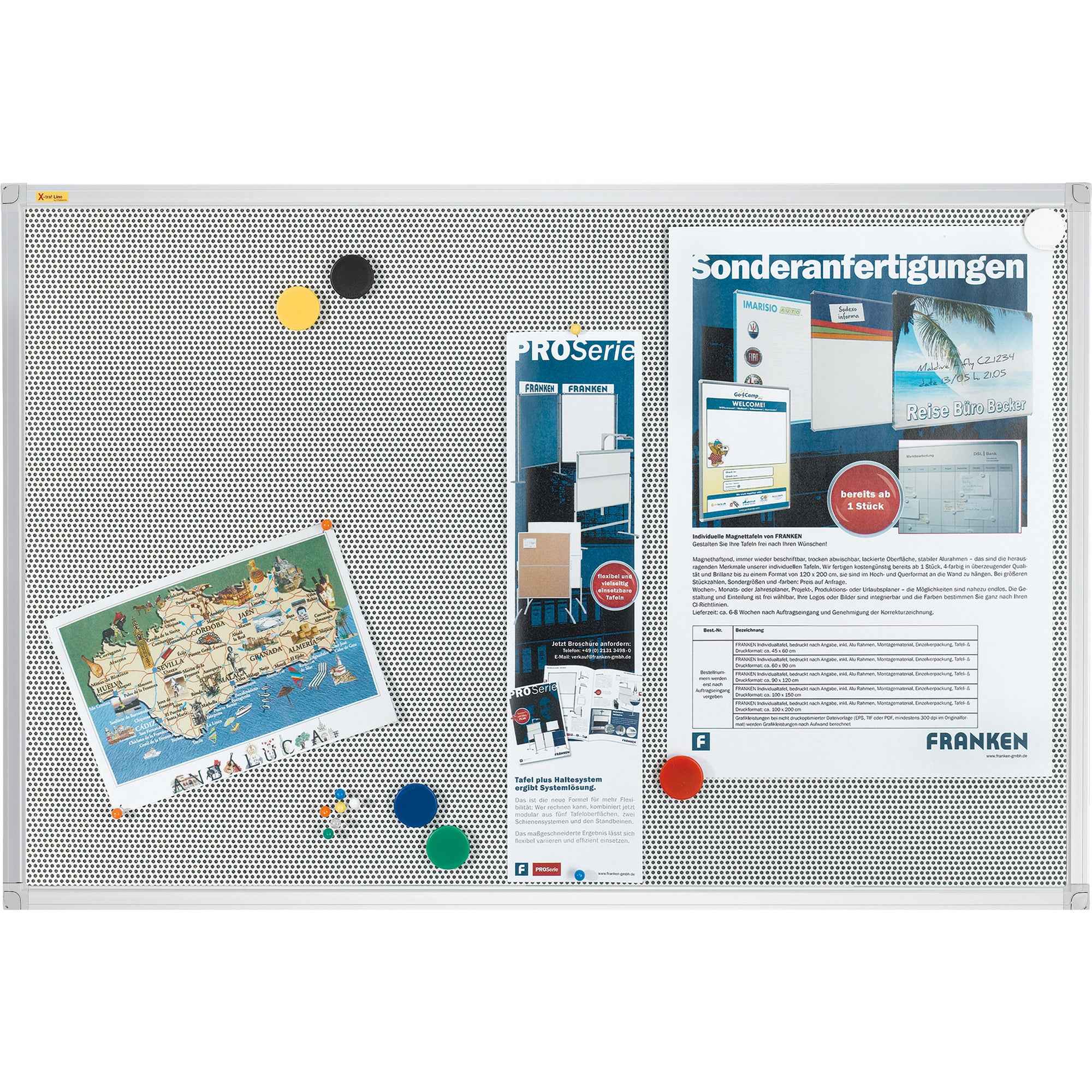 FRANKEN Pinnwand Pin´n´Mag X-tra!Line