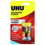 UHU® Sekundenkleber blitzschnell MINIS Gel