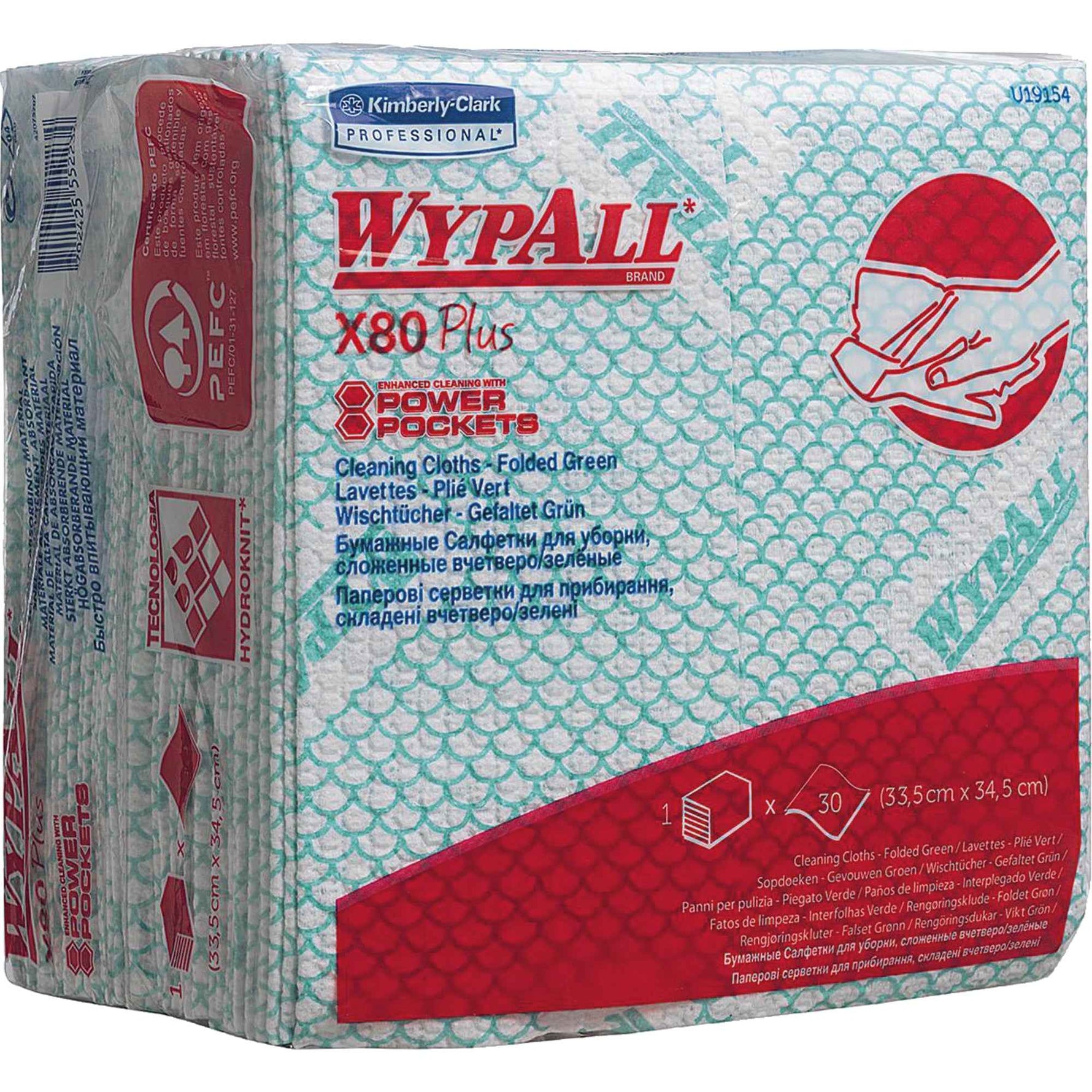 WYPALL* Wischtücher X80 Plus