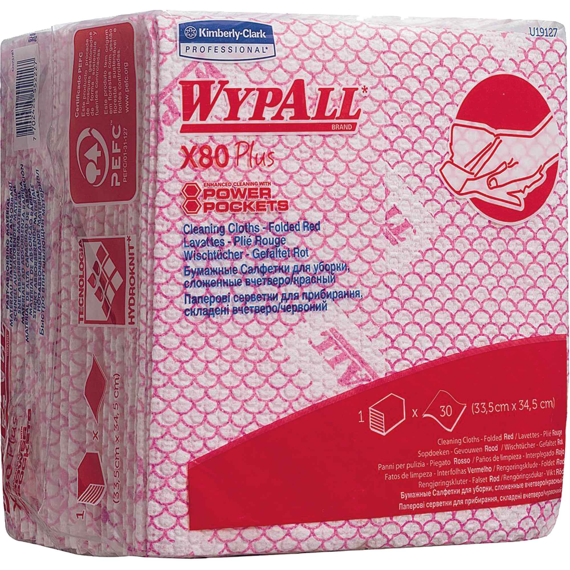 WYPALL* Wischtücher X80 Plus