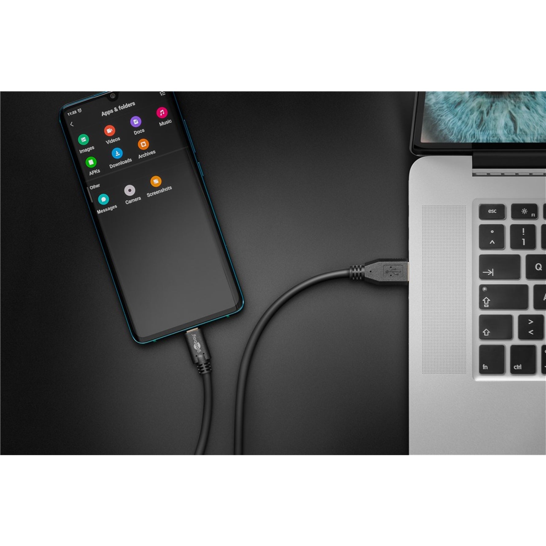 Goobay® USB-Kabel SuperSpeed USB-C-Stecker/USB-A-Stecker - Wiepa Bürofachpartner