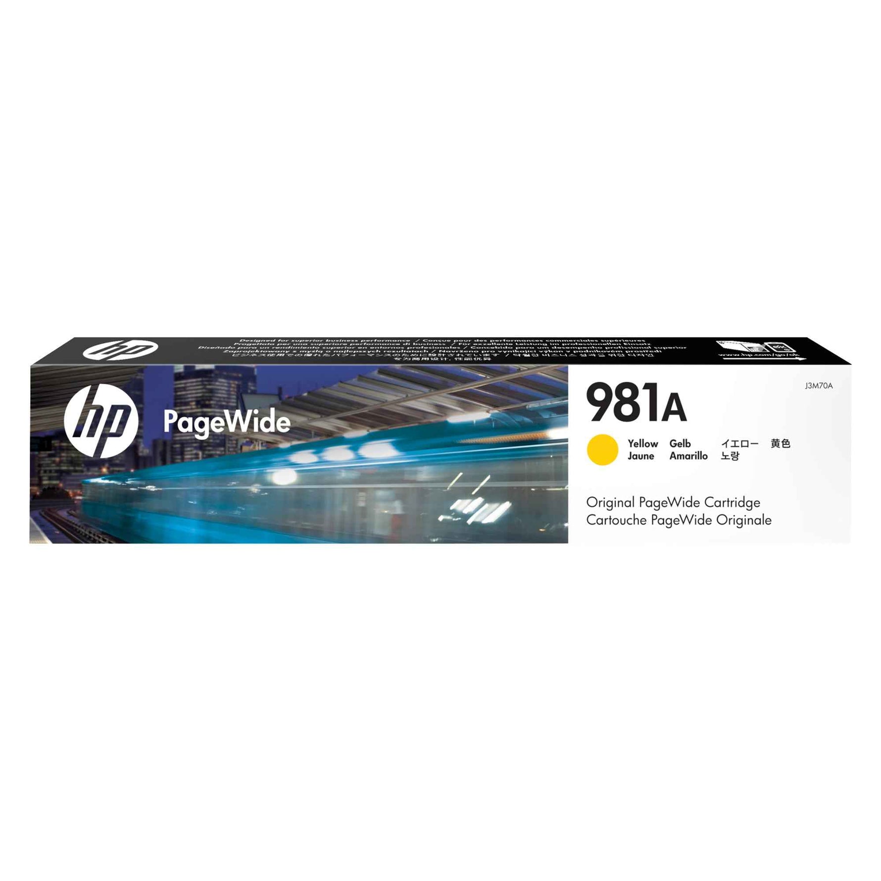 HP Tintenpatrone 981A gelb
